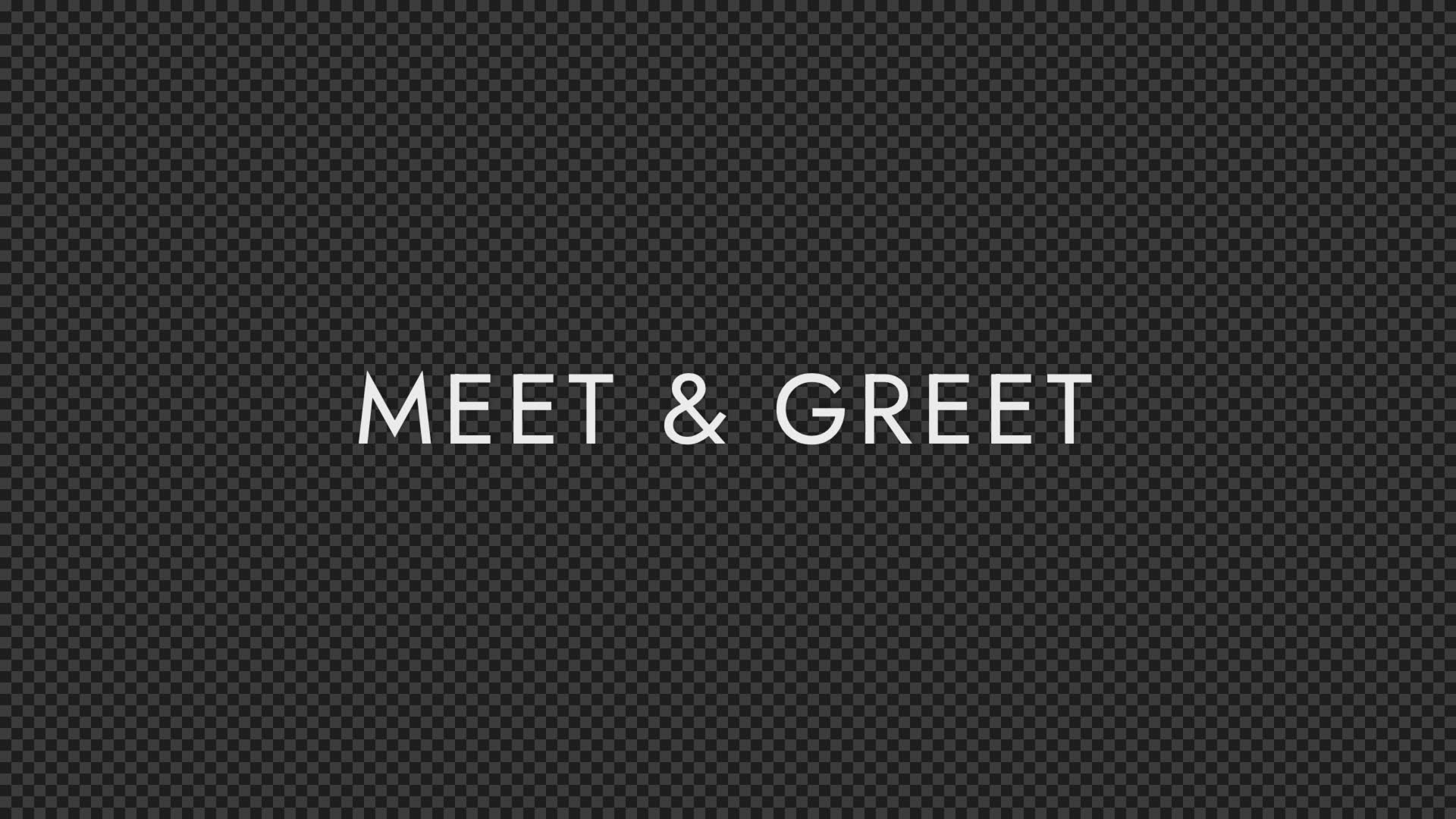 Retrograde Title Overlay - Meet And Greet | Visual Revival
