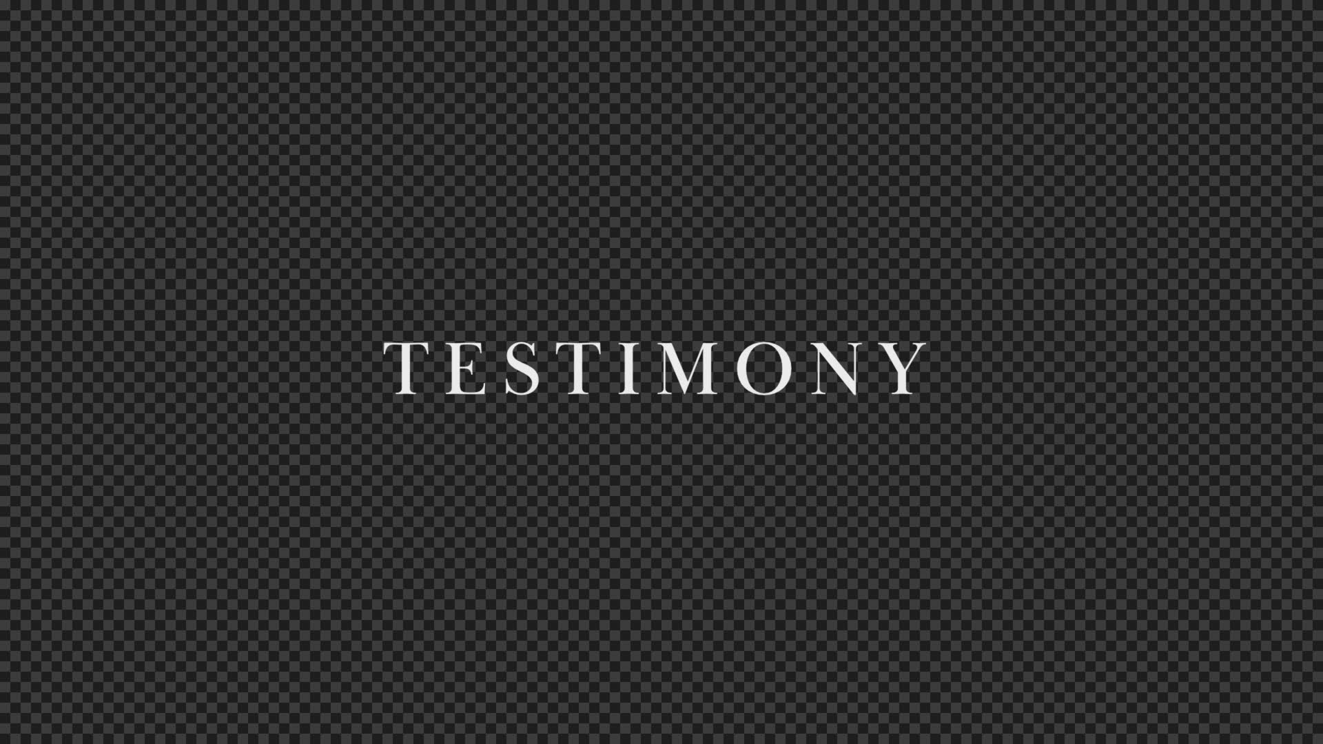 Testimony Backround Green Valley Title Overlay - Testimony | Visual Revival