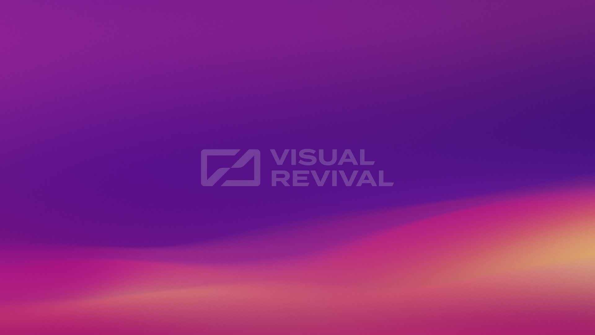 Sunset Gradient Wave Gradient Waves Still - Sunset 2 | Visual Revival