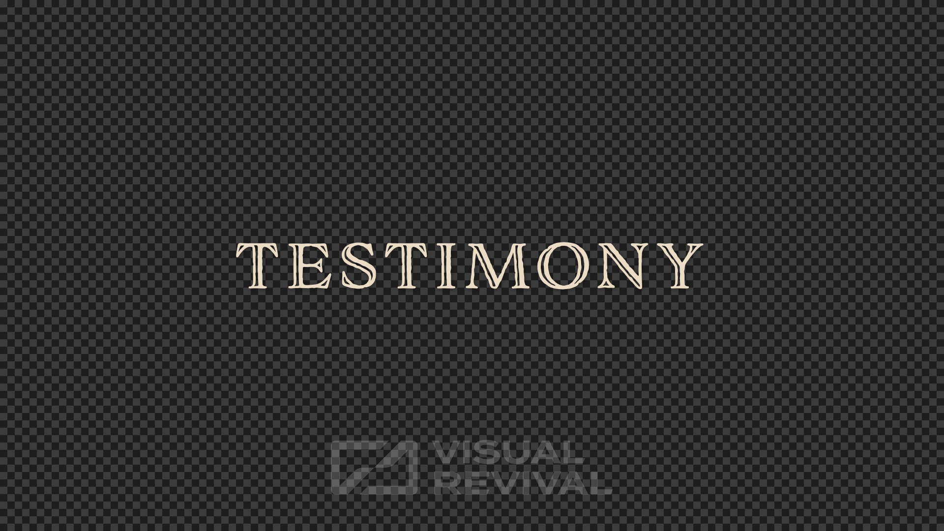 Golden Summits Title Overlay - Testimony | Visual Revival