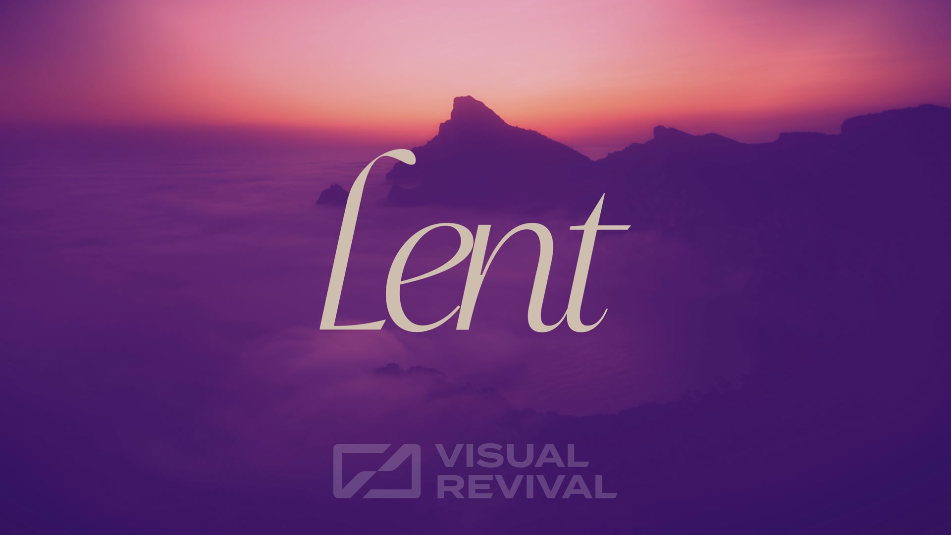 Misty Lent Sermon Title Visual Revival
