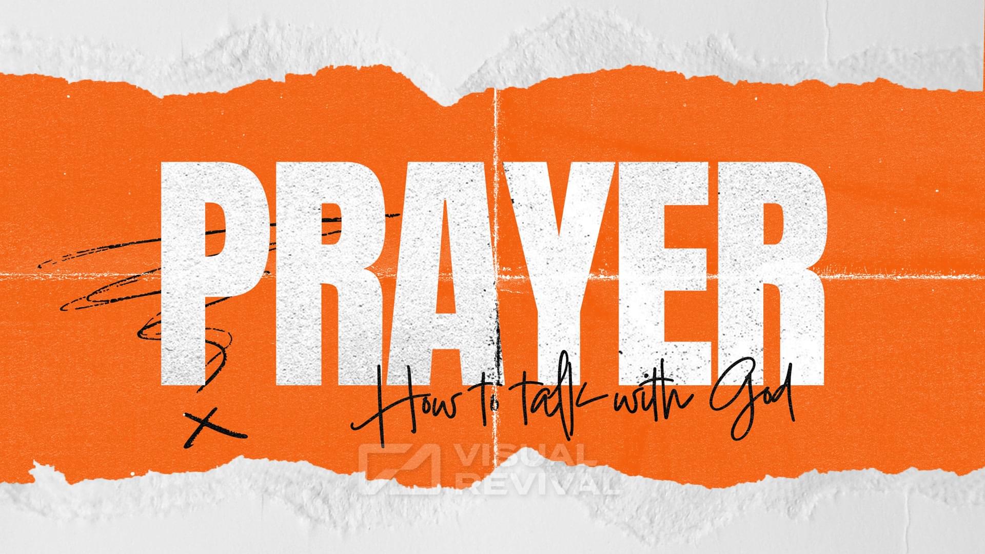 Prayer Sermon Title Main Title Visual Revival