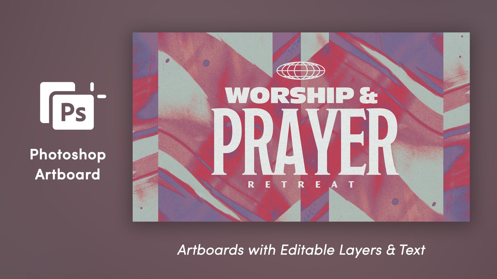 Worship And Prayer Photoshop Artboard | Visual Revival